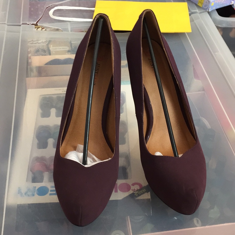 Lausanne Purple Heels